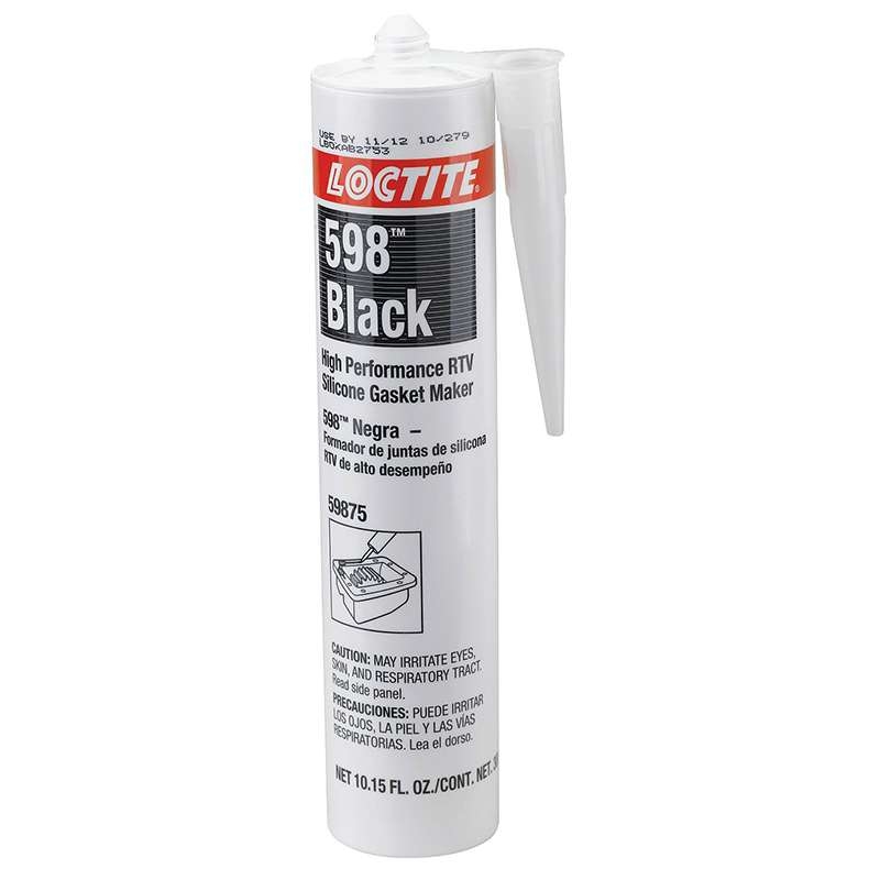 silicona-negra-598-de-300-ml LOCTITE SI 598 SILICONA NEGRA OXÍMICA X 300 ML - Image 1