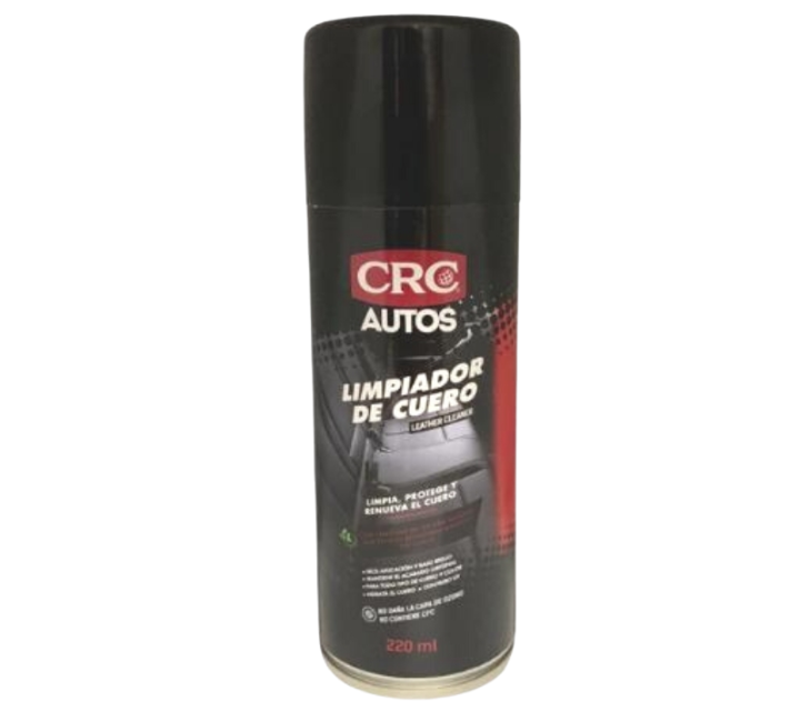 Diseño sin título - 2023-03-01T165745.814 LIMPIADOR Y PROTECTOR PARA CUERO EN AEROSOL 220 ML CRC AUTOS - Image 1